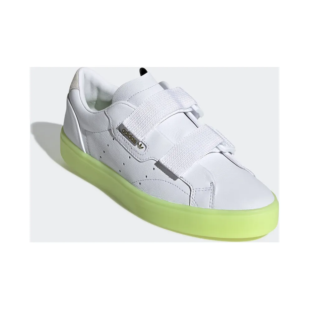 adidas Sleek S Cloud White Hi Res Yellow (W) Cloud White/Cloud White/Hi-Res Yellow (EE8279)