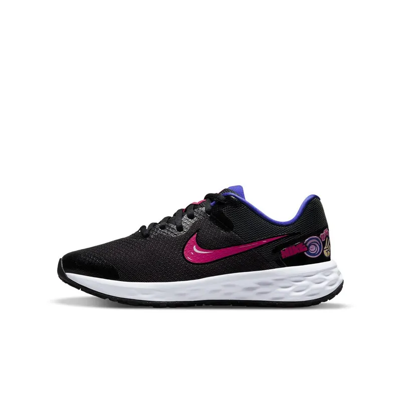 Nike Revolution 6 SE Older Kids’ Road Running Black 50% Sustainable Materials (DD1104-013)