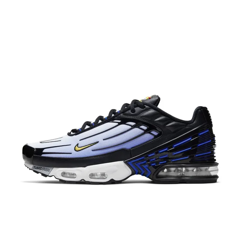 Nike  Air Max Plus 3 Hyper Blue Black/Hyper Blue-Dynamic Yellow (CJ9684-001)