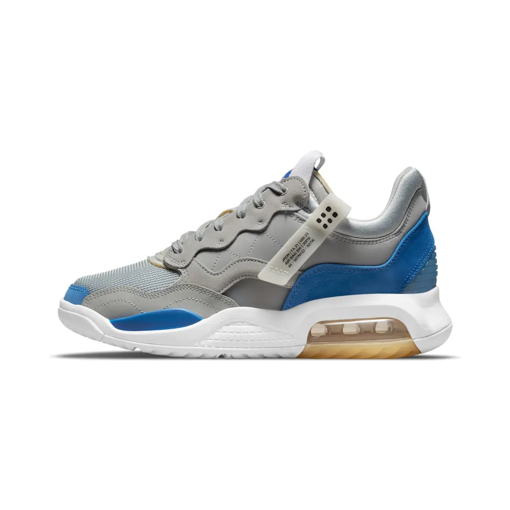 Jordan MA2 “Light Smoke Grey / University Blue / Pollen / Game Royal” (CV8122-004)