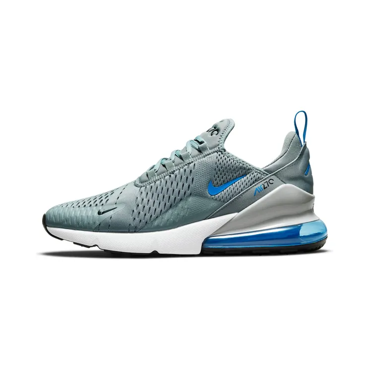 Nike Air Max 270 Essential “Particle Grey / Black / White / Light Photo Blue” (DN5465-001)