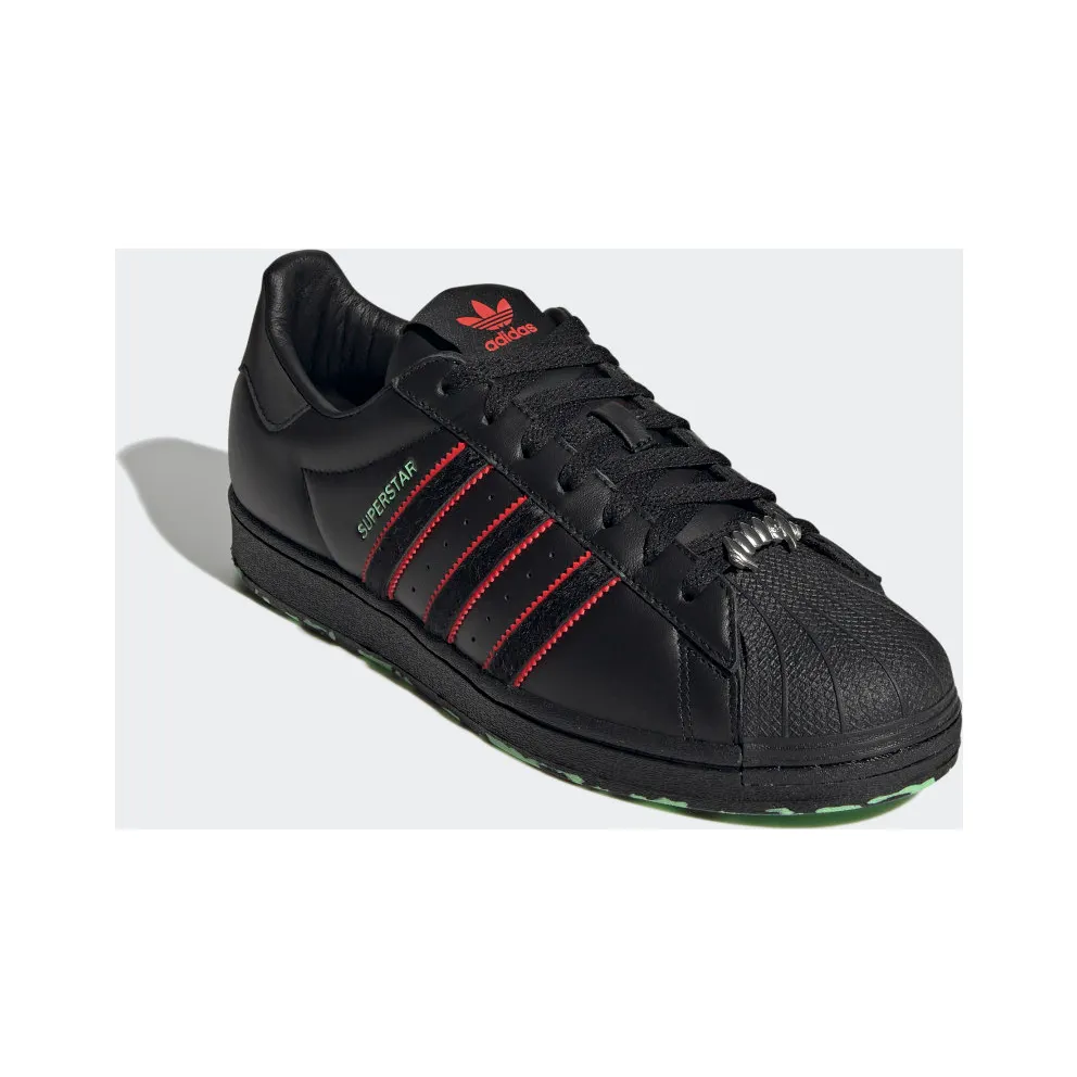 adidas Superstar Core Black / Cherry Red / Glory Mint (GW8843)