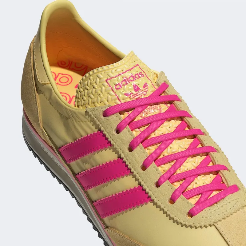 adidas SL 72 OG Almost Yellow Core Black Shock Pink (JQ6416)