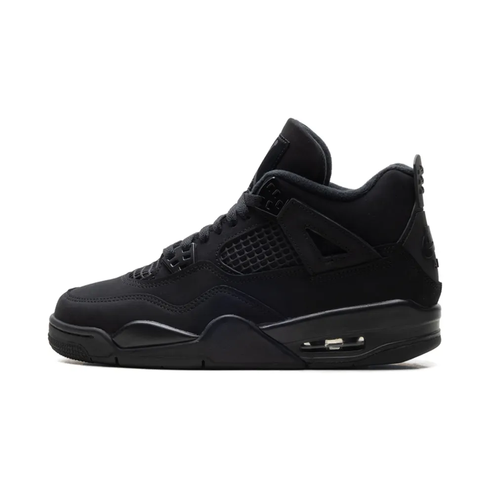 Air Jordan 4 Retro GS “Black Cat (2025)” (IB4171-010)