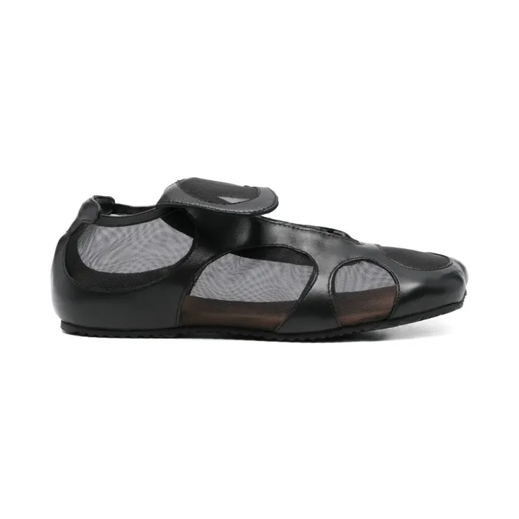 EGONlab. Enez leren met uitgesneden details “Black” (FEGLMENZS09009)