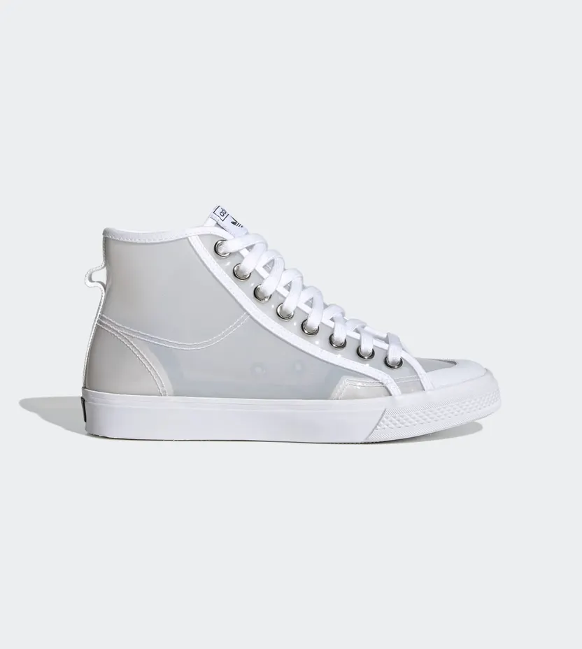 Adidas Nizza High ‘Translucent Tint – Cloud White’ Cloud White/Core Black/Silver Metallic (FW9940)