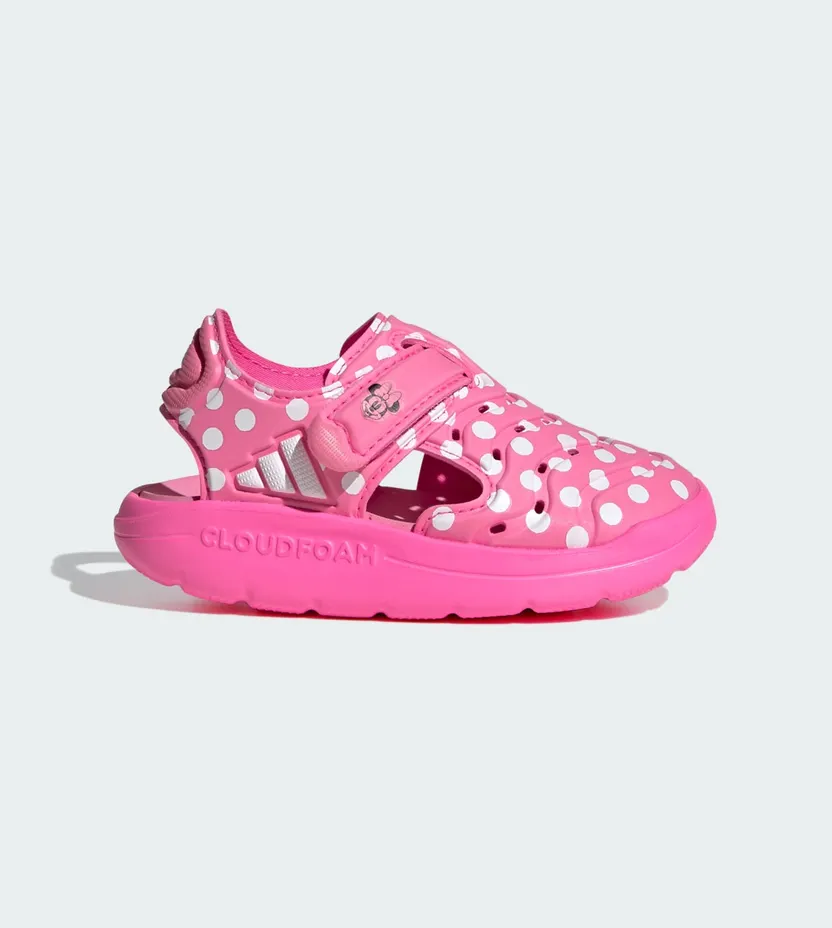adidas Water Sandals Disney Minnie Mouse Bliss Pink White (JQ4400)