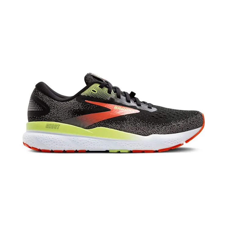 Brooks Ghost 16 Gore-Tex Black Mandarin Red Green (110430-1D-049)
