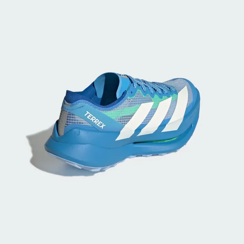 adidas Terrex Agravic Speed Ultra 2 Trail Blue White Lime Burst (JS3535)