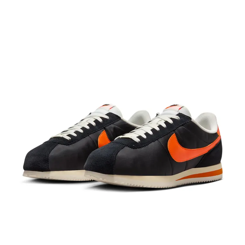 Nike Cortez TXT Black Sail Safety Orange (HF0263-003)
