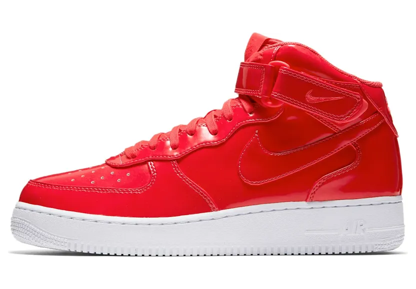 Nike Air Force 1 Mid Ultraviolet Siren Red