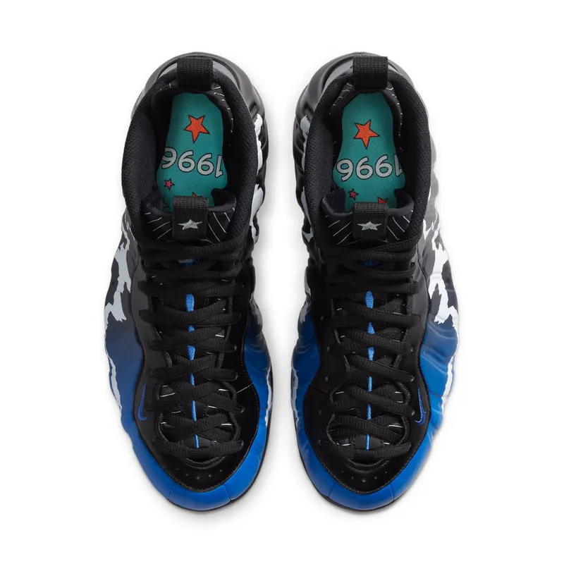 Nike Air Foamposite One 96 All-Star Black/White-Aurora-Game Royal (CN0055-001)