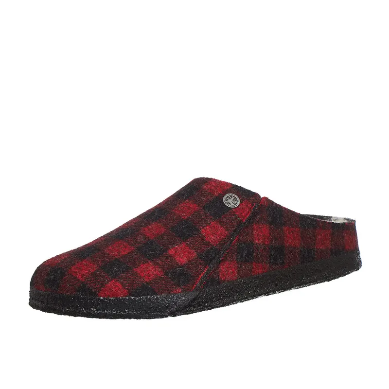Birkenstock Zermatt Shearling WZ Plaid Red (1017542)