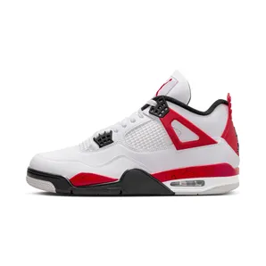 Air Jordan 4 Red Cement “White / Black / Neutral Grey / Fire Red” (DH6927-161)