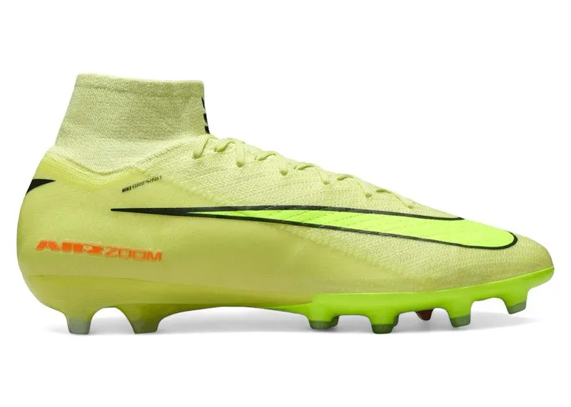 Nike Zoom Mercurial Superfly 10 Elite AG-Pro Limelight Hyper Crimson (FQ8339-300)