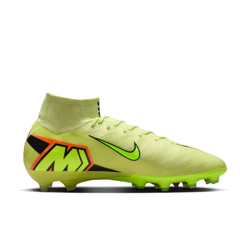 Nike Zoom Mercurial Superfly 10 Elite AG-Pro Limelight Hyper Crimson (FQ8339-300)