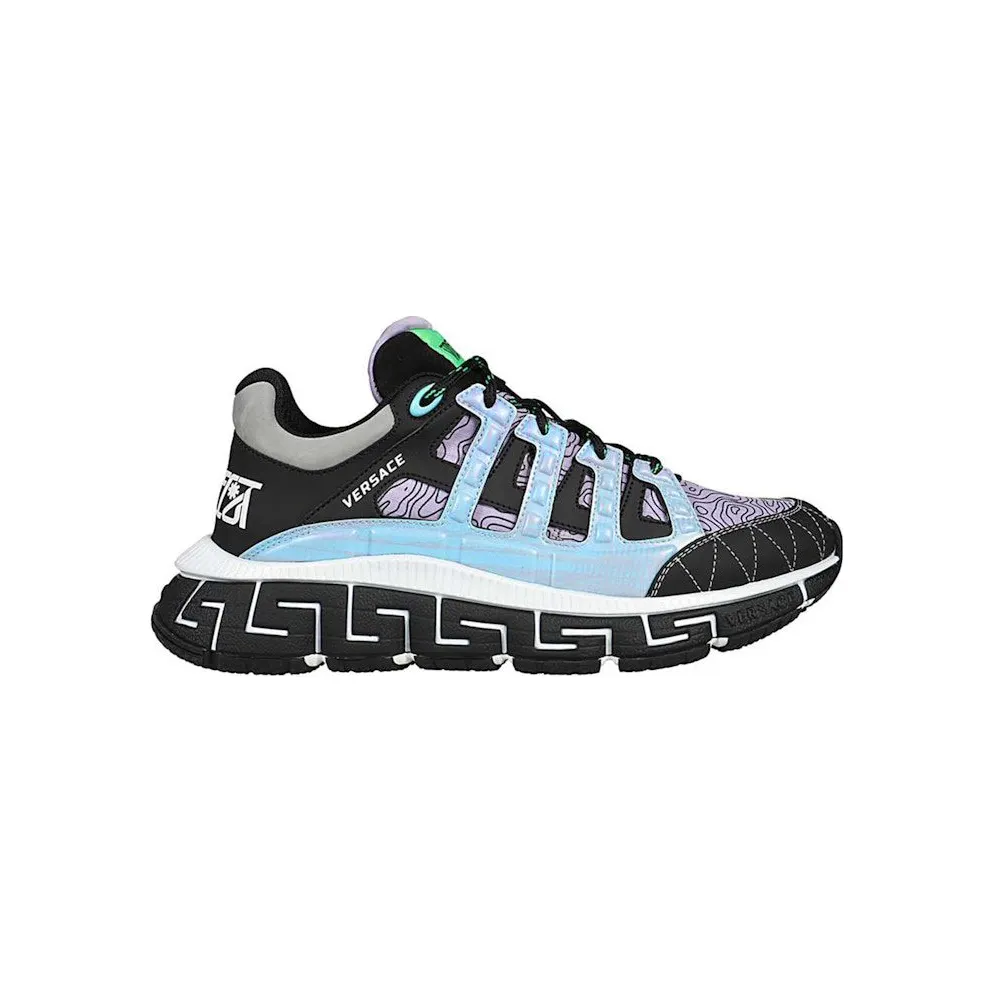 Versace Trigreca Milan Black Blue Purple (DSU8094 D17TCG 6X030)