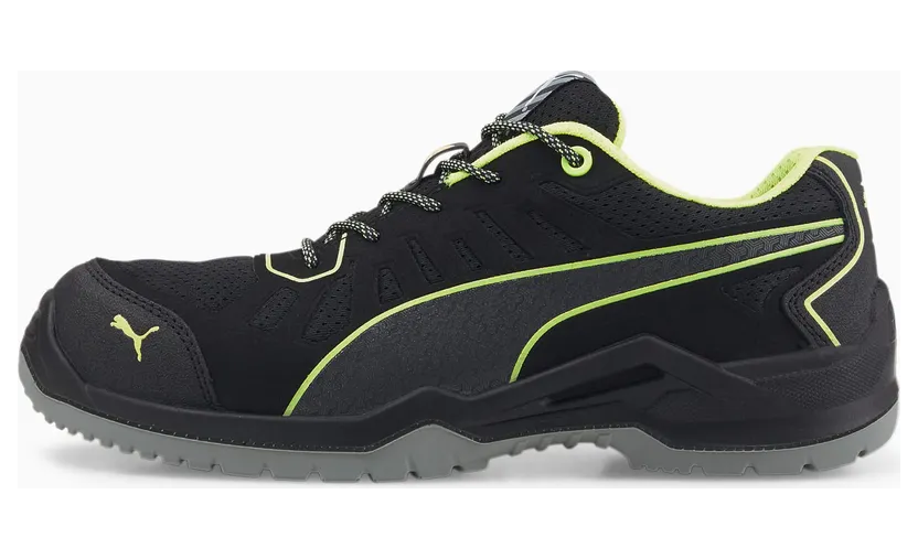 Puma Fuse TC Green Low S1P ESD SRC Safety Shoes Men Groen/Zwart (933480-01)