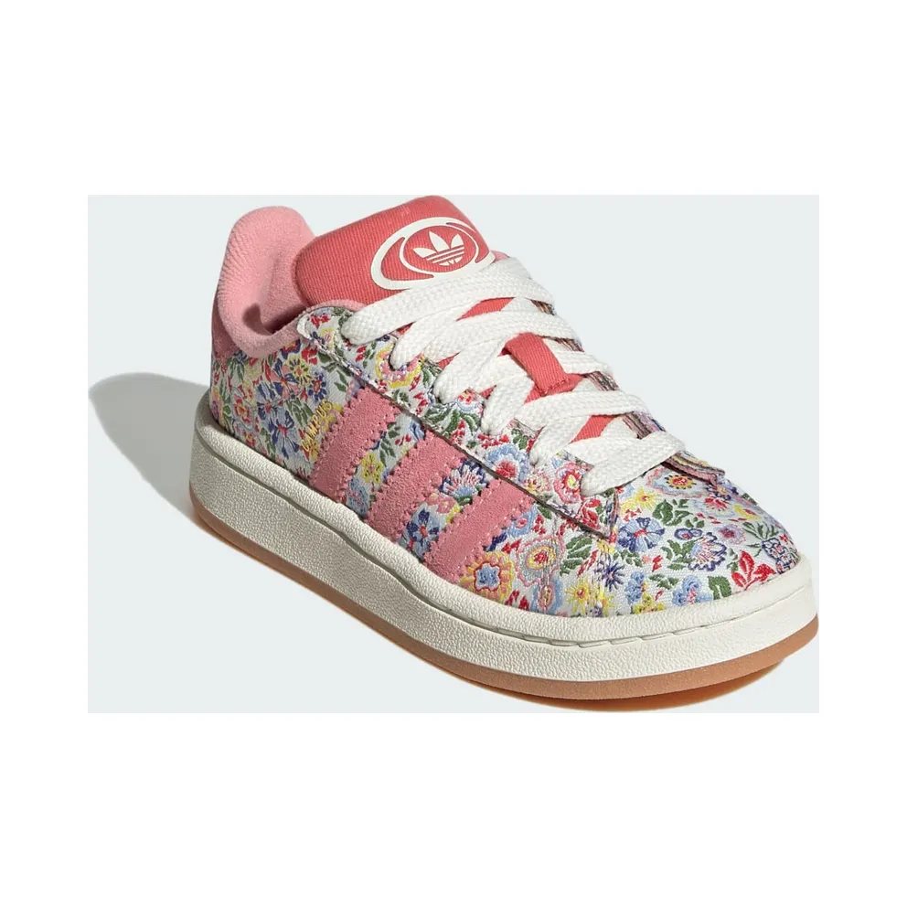 Adidas Campus 00s x Liberty London with Elastische Veters Kids Off White / Gum (JH5805)