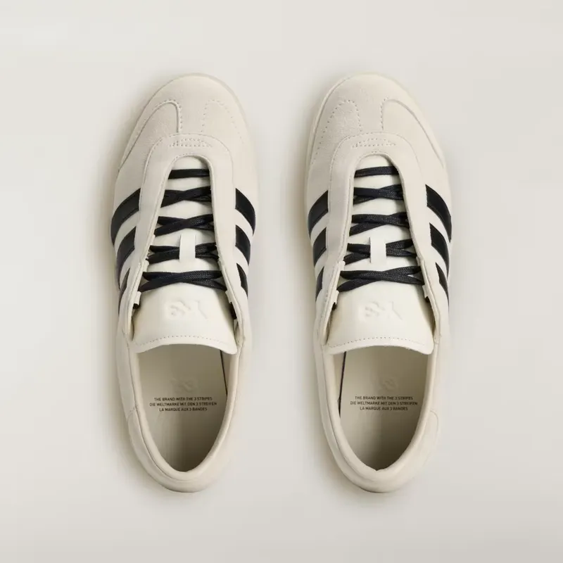 Adidas Y-3 GAZELLE Off White / Off White / Black (LA6690)
