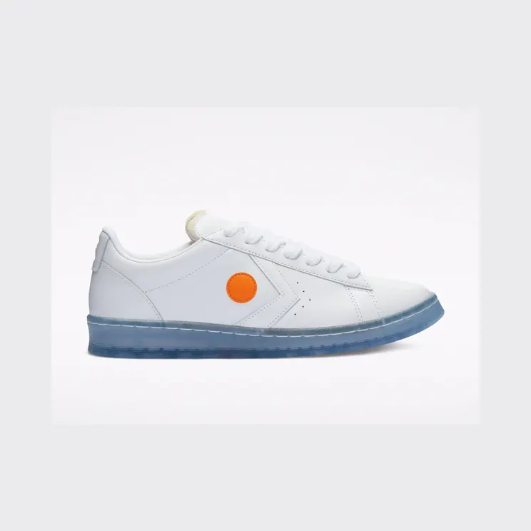 Converse ROKIT x Pro Leather Low ‘Orange Pop’ White/White/Oriole (169217C)