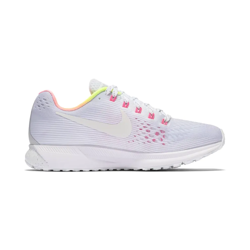 Nike Air Zoom Pegasus 34 Be True 2017 (W) Pure Platinum/White-Pink Blast (899474-001)