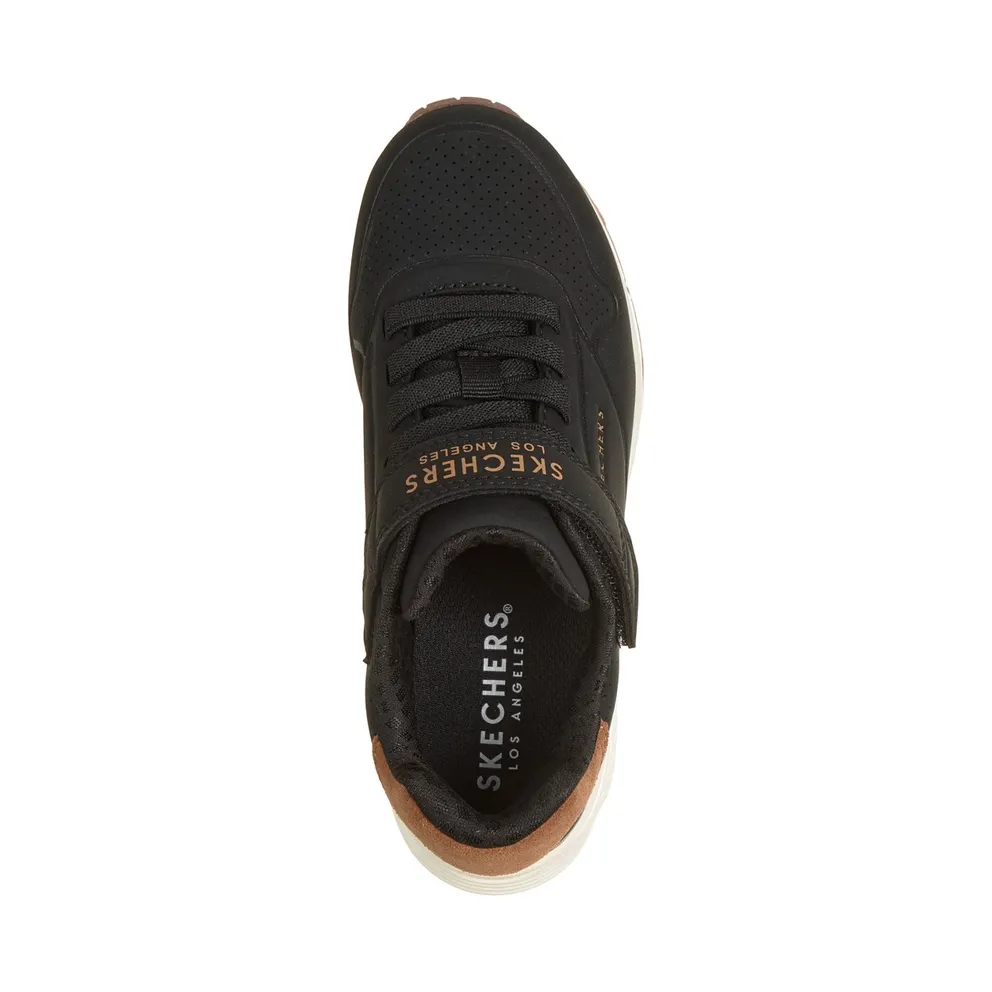 Skechers Uno Gen1 “City Edge Sneaker Black” (417036LBLK)