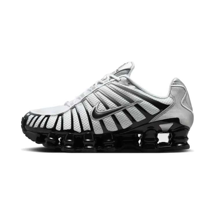 Nike Shox TL “Metallic Silver / White / Wolf Grey / Black” (HQ4049-001)