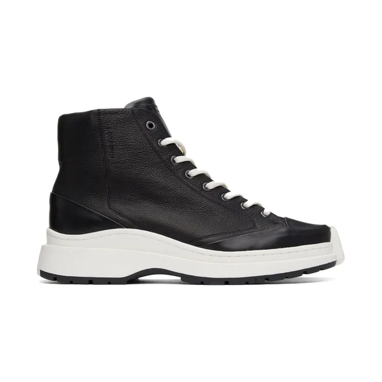 A-COLD-WALL* Leather High-Top BLACK (ACWUF031)