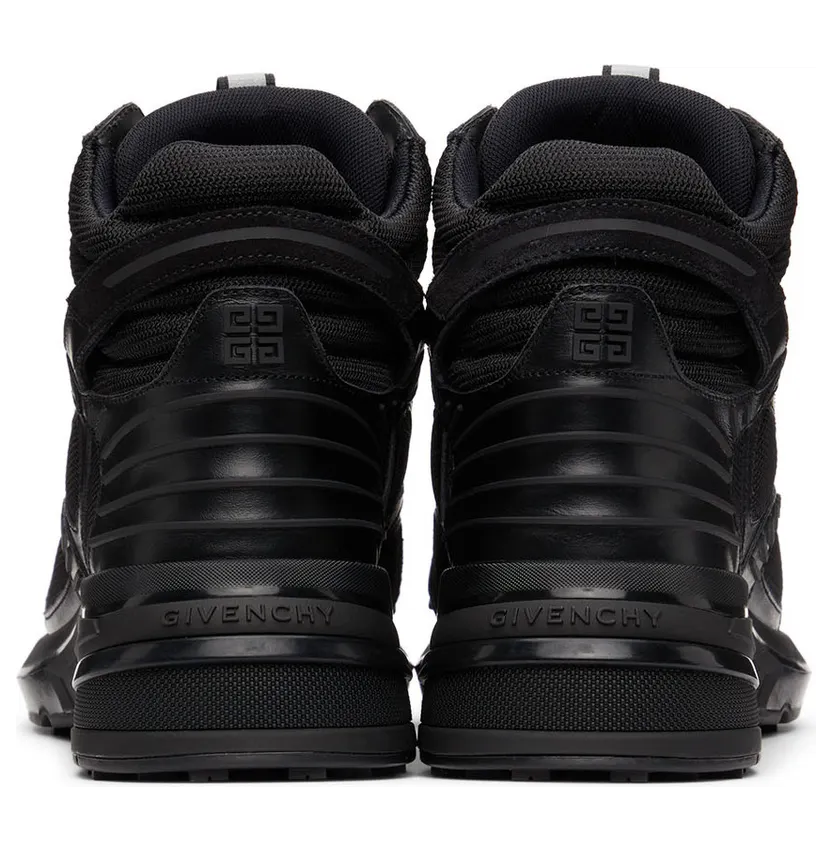 Givenchy Black GIV 1 TR High Sneakers (BH005YH143) (4)