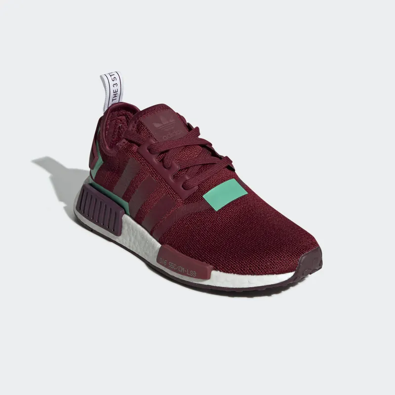 adidas NMD R1 Collegiate Burgundy Hi Res Green (W) Collegiate Burgundy/Collegiate Burgundy/Hi-Res Green (BD8007)