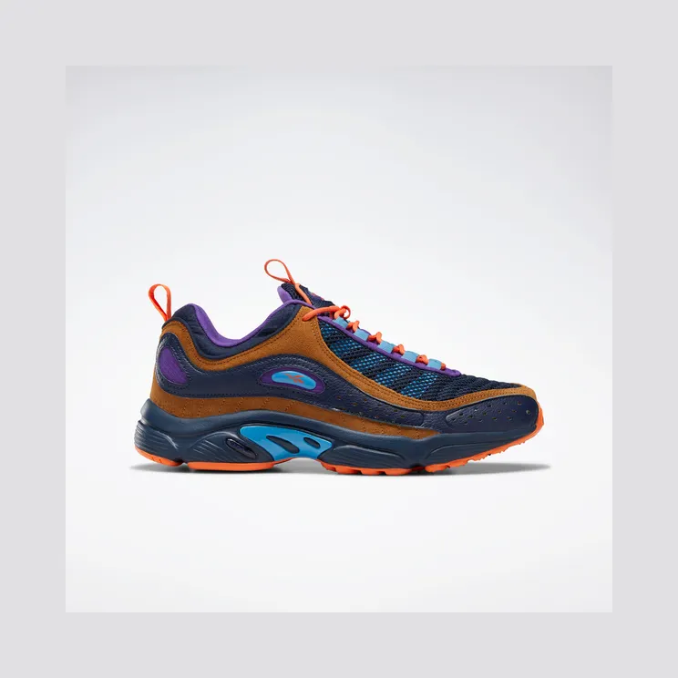 Reebok Daytona DMX II Schoenen Wild Brown / Regal Purple / Fiery Orange