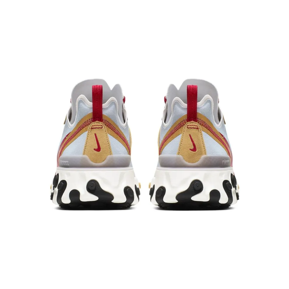 Nike React Element 55 Pure Platinum Club Gold Red Pure Platinum/Club Gold-Desert Sand (CK6682-001)