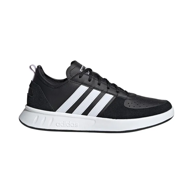 adidas Court 80s Core Black Cloud White Purple Tint (FW9178)