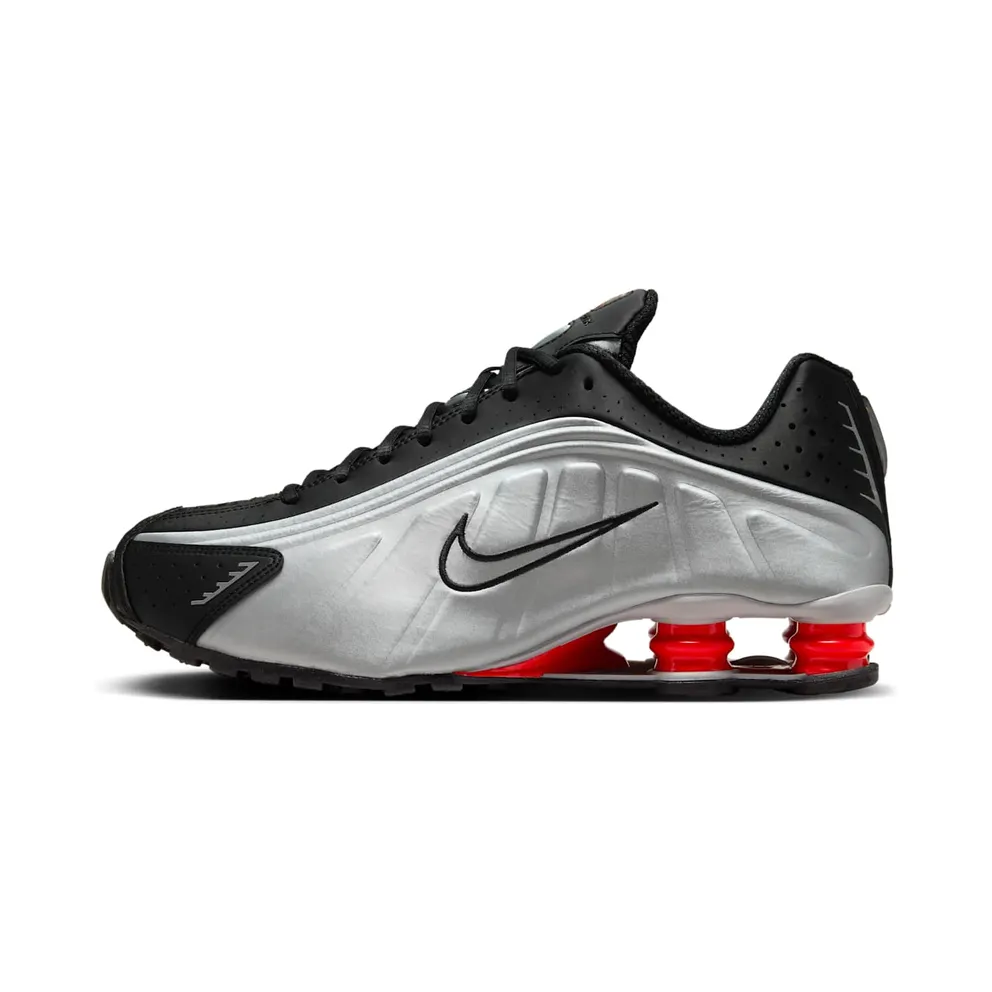 Nike Shox R4 Silver Black Red (BV1111-008)