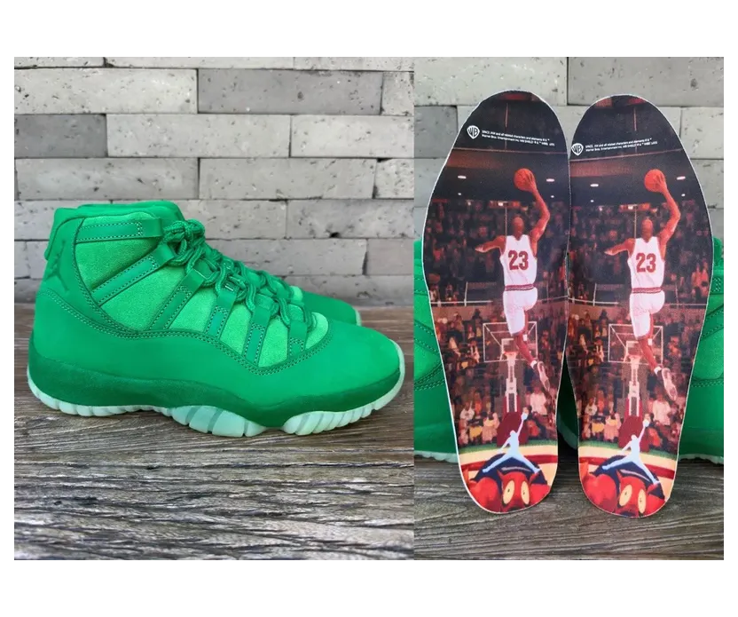 Air Jordan 11 – Green Screen – “Multi-Color / Gym Green / Lucky Green / Orange Peel” (IQ5700-900)