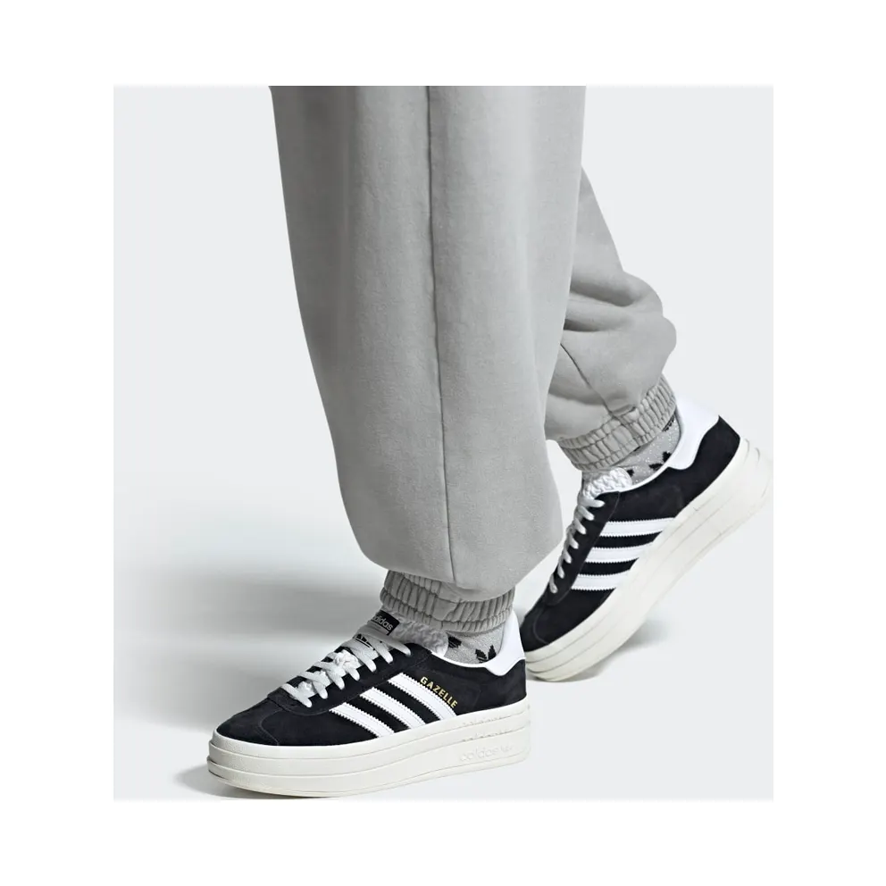 Adidas Gazelle Bold Core Black / Cloud White / Core White (HQ6912)