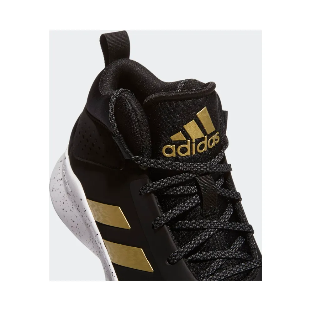 adidas CrossEm Up 5 K Wide Core Black / Gold Metallic / Cloud White (GX4790)