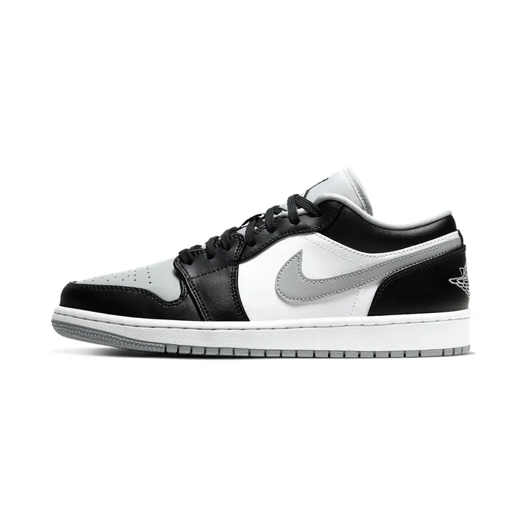 Air Jordan 1 Low ‘Smoke Grey’ “Black / Light Smoke Grey / White” (553558-039)