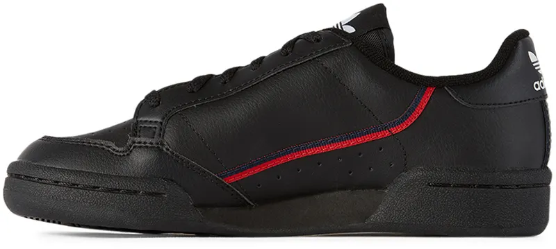 Adidas Continental 80 J ‘Black Scarlet’ Core Black/Scarlet/Collegiate Navy (F99786)