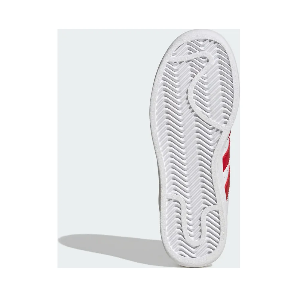 adidas Superstar XLG Kids Cloud White / Better Scarlet / Cloud White (IF0551)