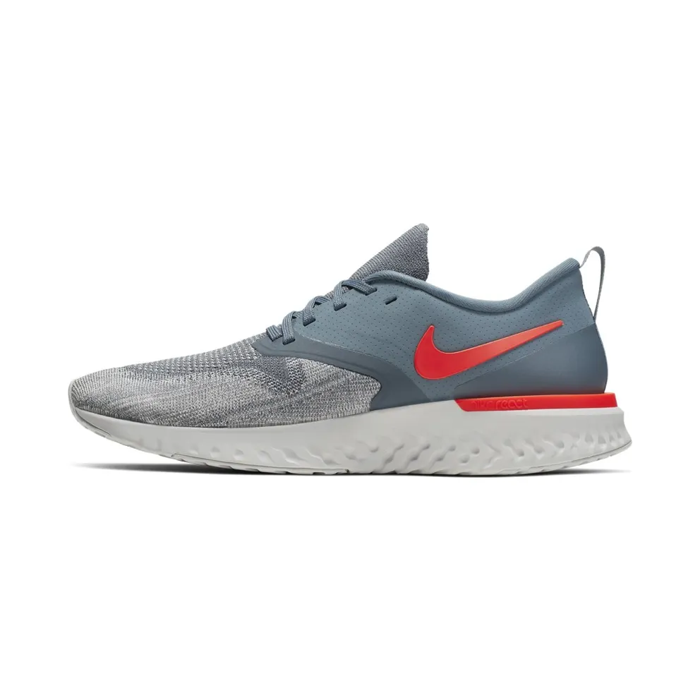 Nike Odyssey React Flyknit 2 Armory Blue Armory Blue Vast Grey Black Bright Crimson (AH1015-403)