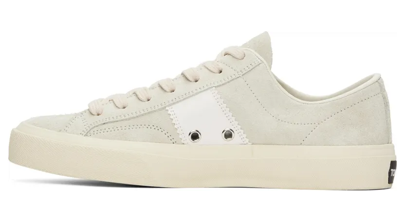 TOM FORD Gray Cambridge Sneakers (J0974T-CRU) (3)