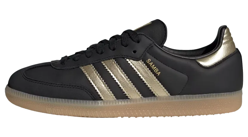 Adidas Samba OG Womens “Core Black / Thermal Chrome / Gum” (KK2503)