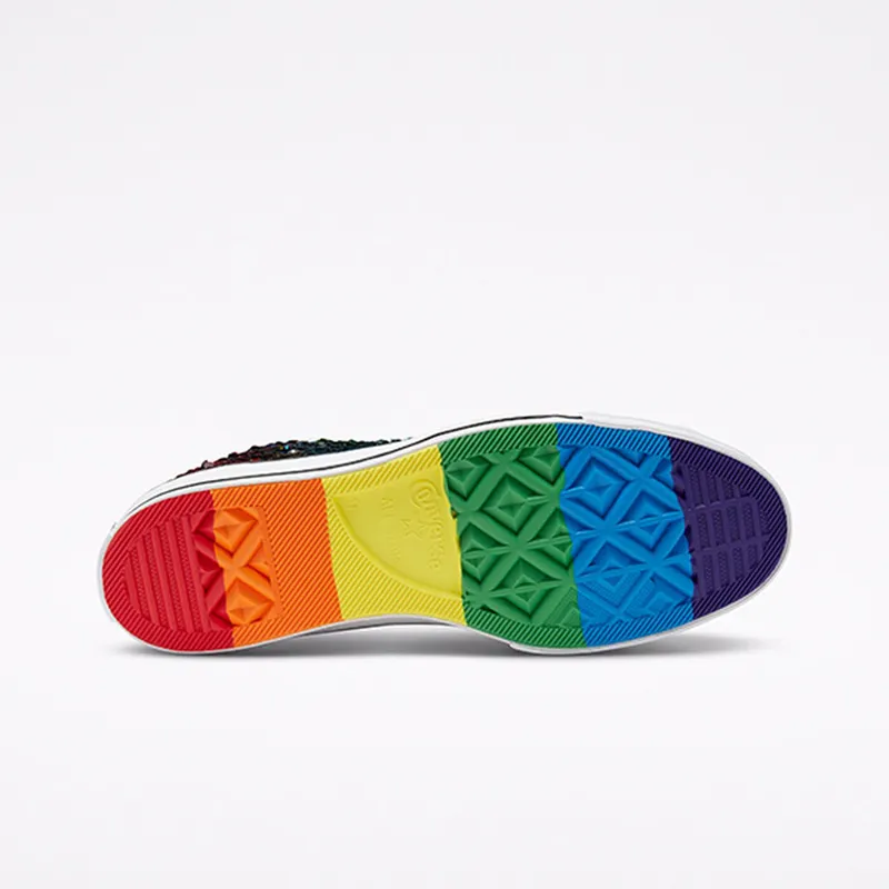 Converse Chuck Taylor All-Star 70s Hi Pride (2020) White/Black-University Red (167755C)