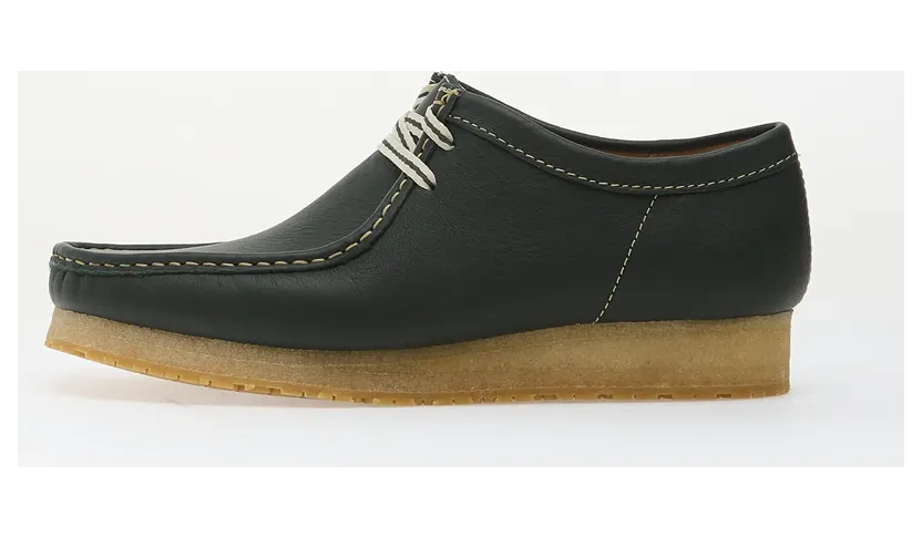 Clarks Originals Wallabee RB Dark Green Leather