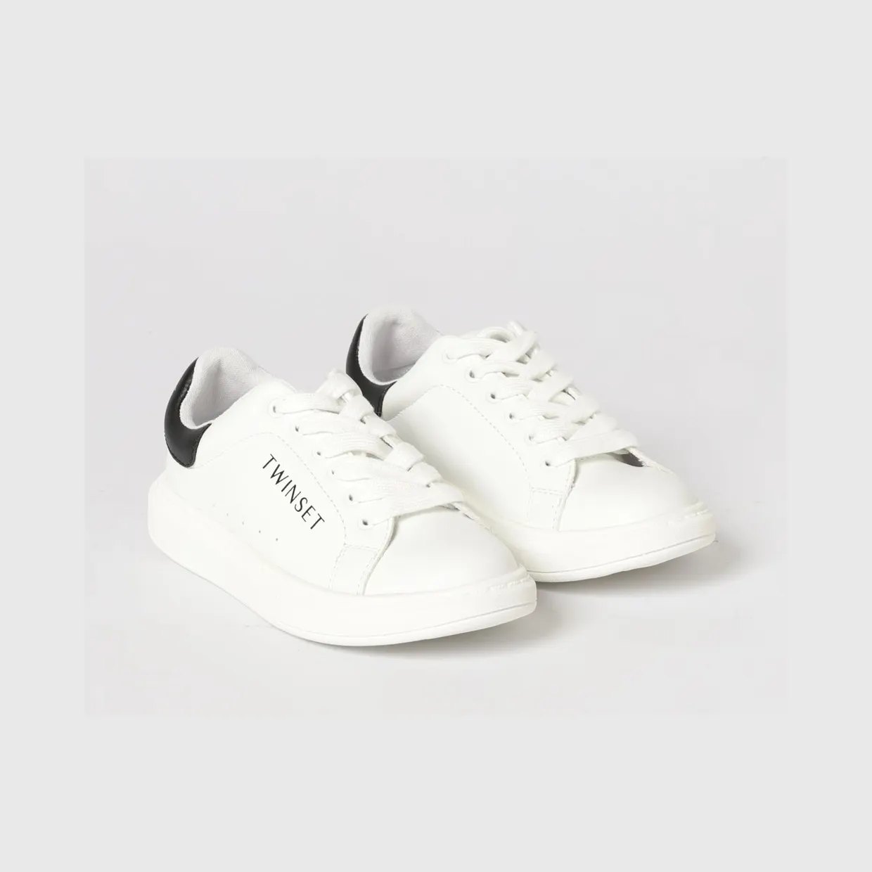 Twinset Synthetic Leather Sneakers White (261GCJ01000526)