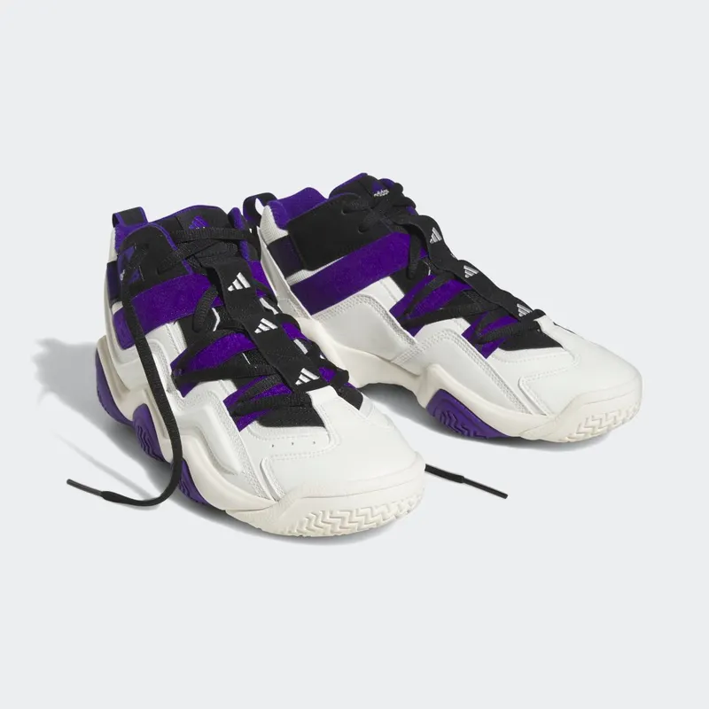 adidas Top 10 2000 Off White / Core Black / Team Colleg Purple (HQ4622)