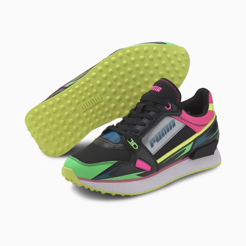 Puma Mile Rider Sunny Getaway Black/Green (373443-02)