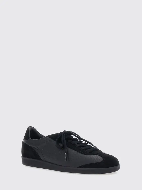 Axel Arigato Zane Low-Top Trainers in Smooth and Suede Calfskin Black (F4066005)
